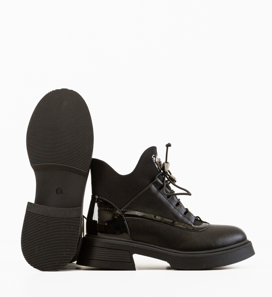 Ghete Dama Bahban Negre – Eleganță și Confort - imagine 5