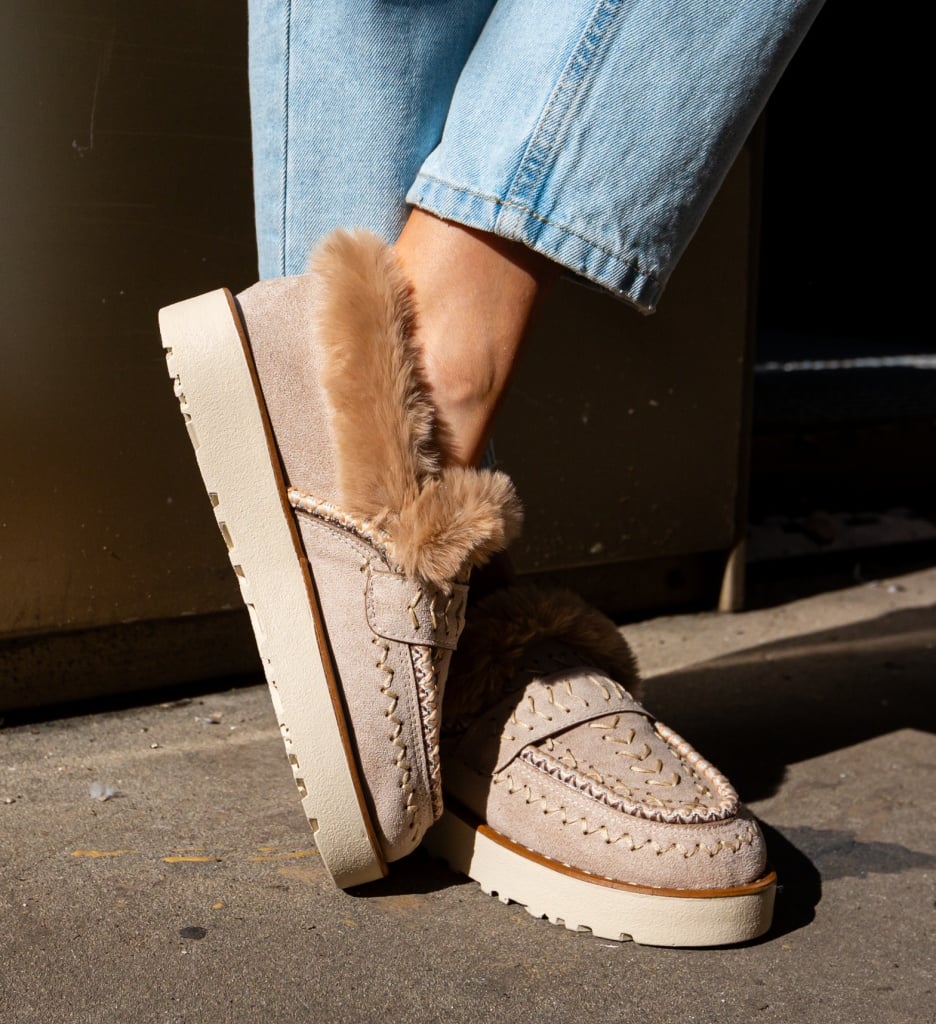 Pantofi Casual Chunky Bej - Confort & Stil