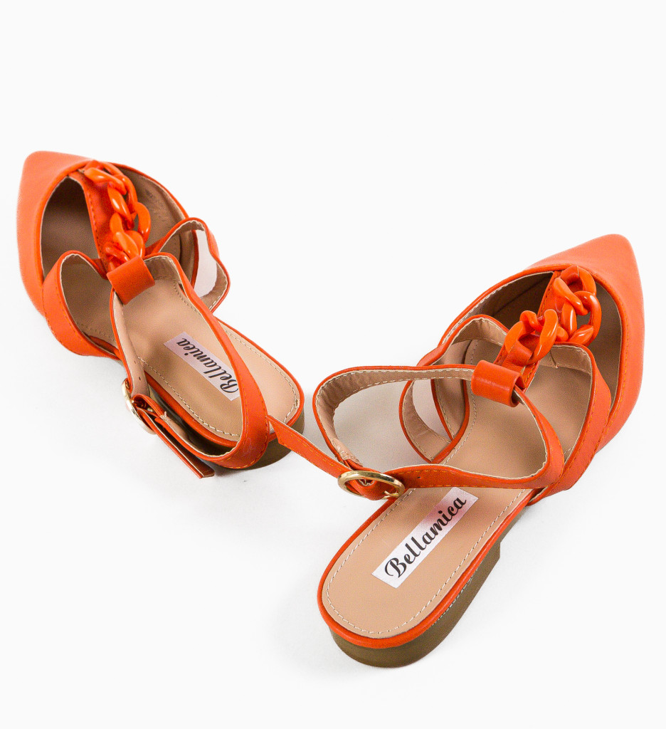 Balerini Portocalii Floor - Stil si Confort - imagine 6
