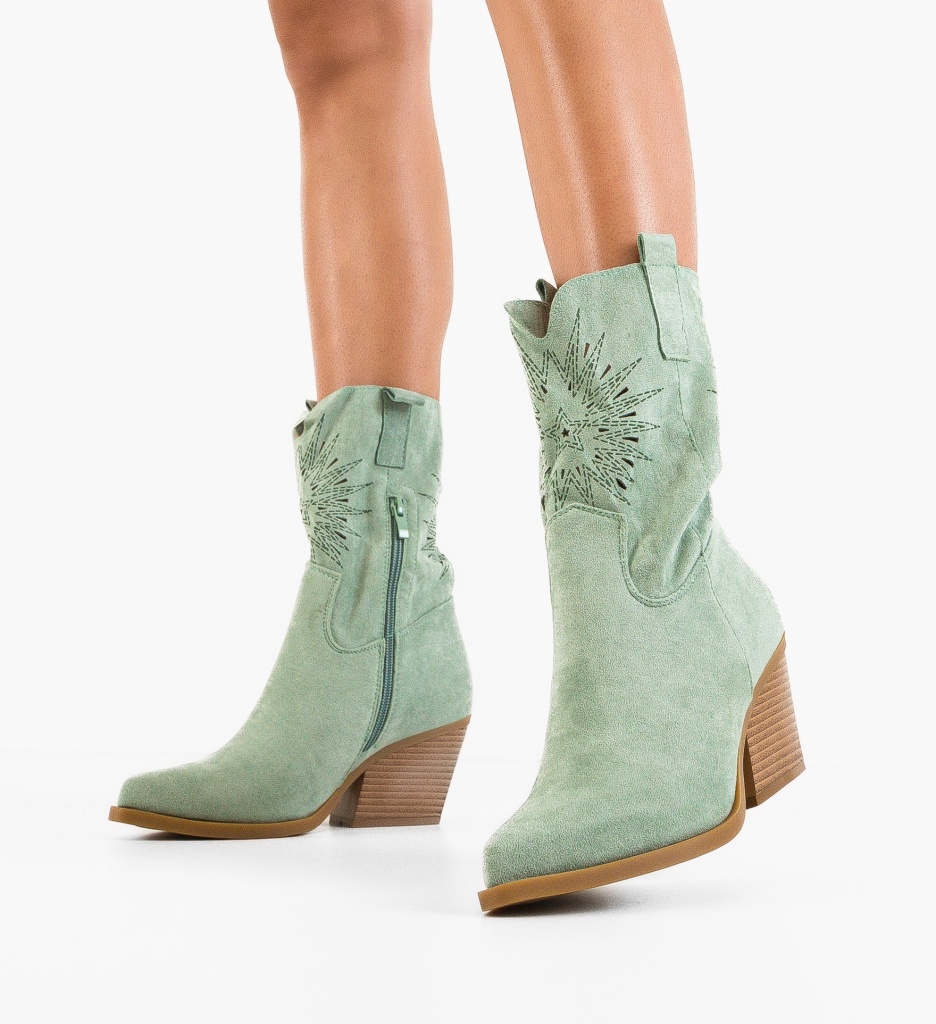 Botine Iwan Verzi - Eleganță și Confort - imagine 3