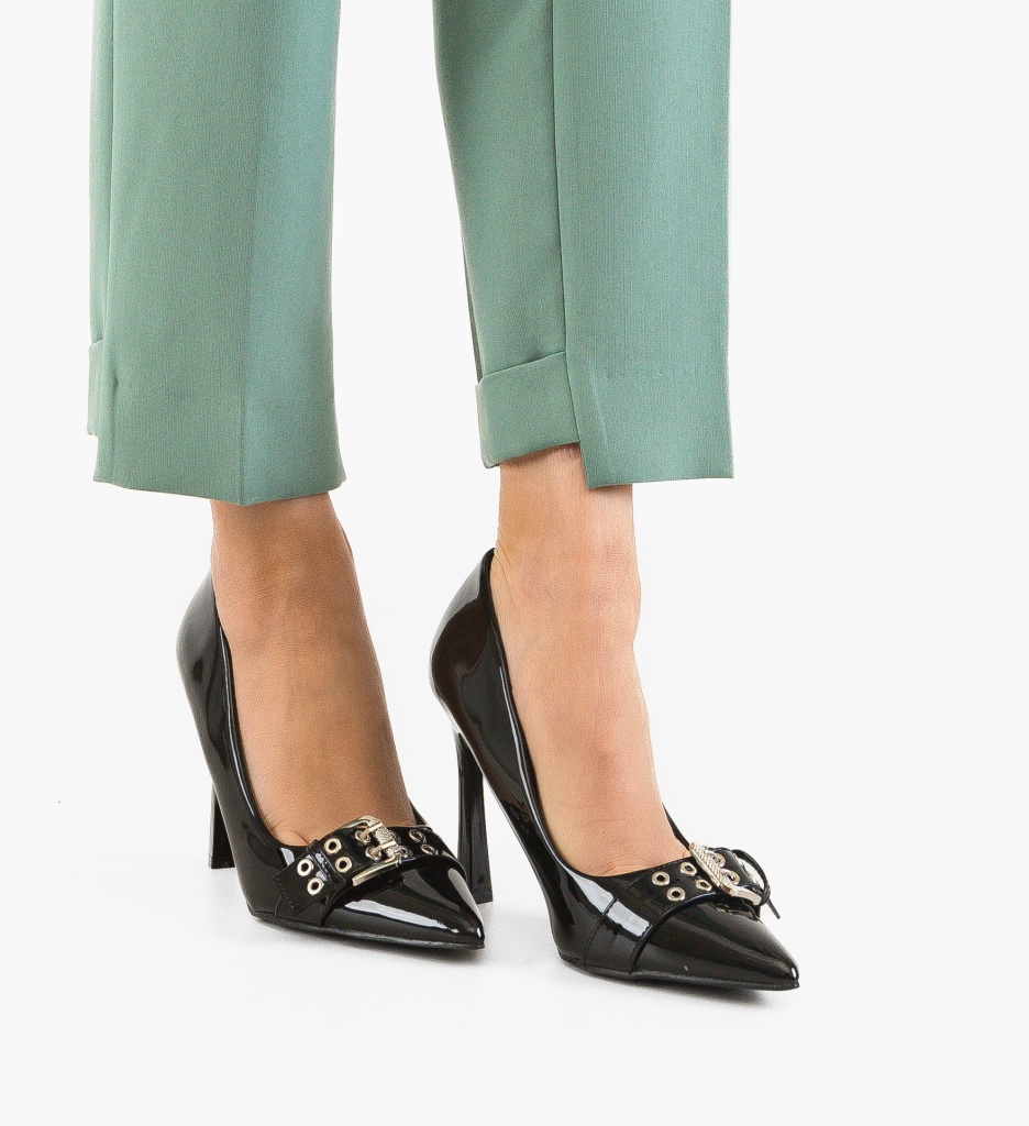 Pantofi Stiletto Hafsa Negri - Eleganță și Stil