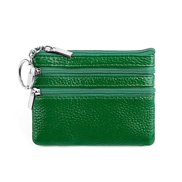 Port Chei Piele Naturală Delis Verde - Eleganță Practică