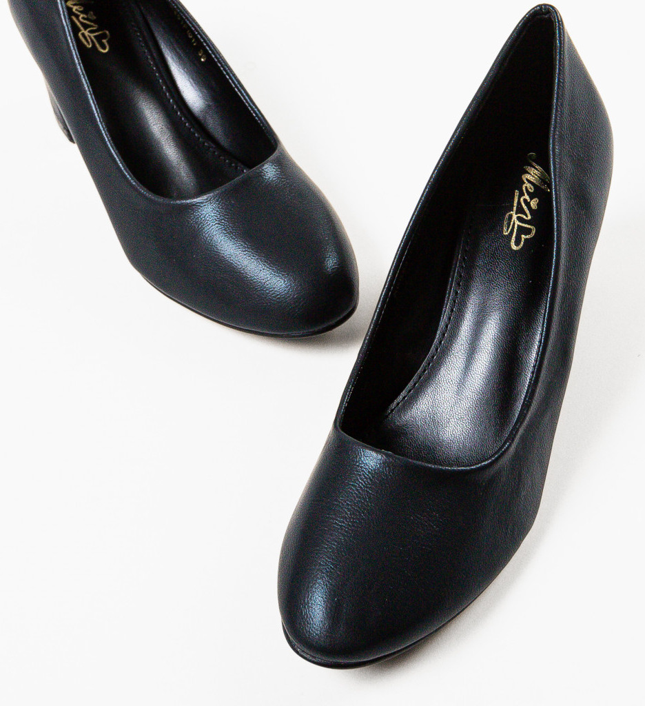 Pantofi Dama Pozal Negri - Eleganță și Stil - imagine 3