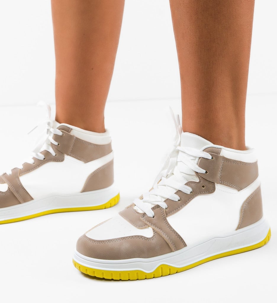 Pantofi Sport Abbey Khaki - Confort și Stil - imagine 4