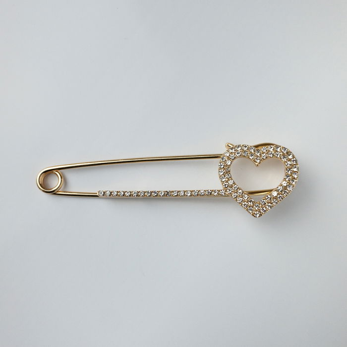 Brosa Inima Aurie Shopika - Martisor Perfect