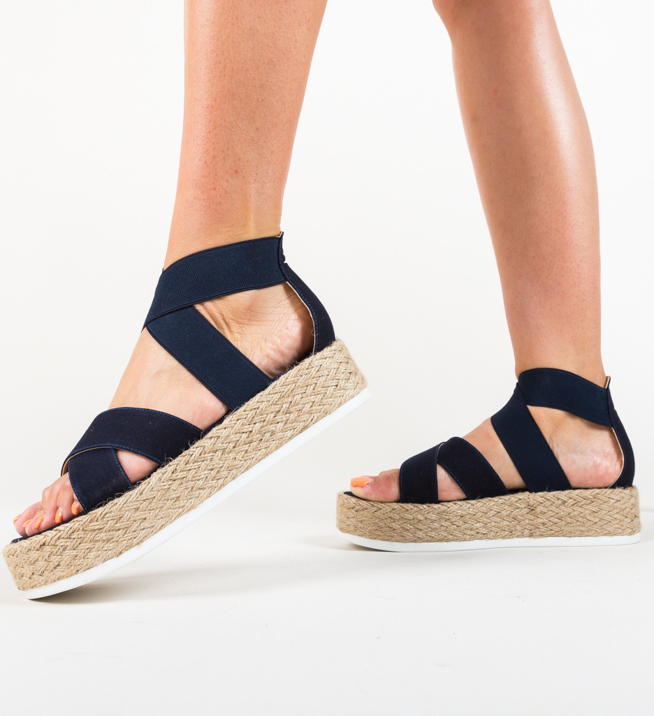 Sandale Dama Hermod Bleumarin | Confort Vară - imagine 4