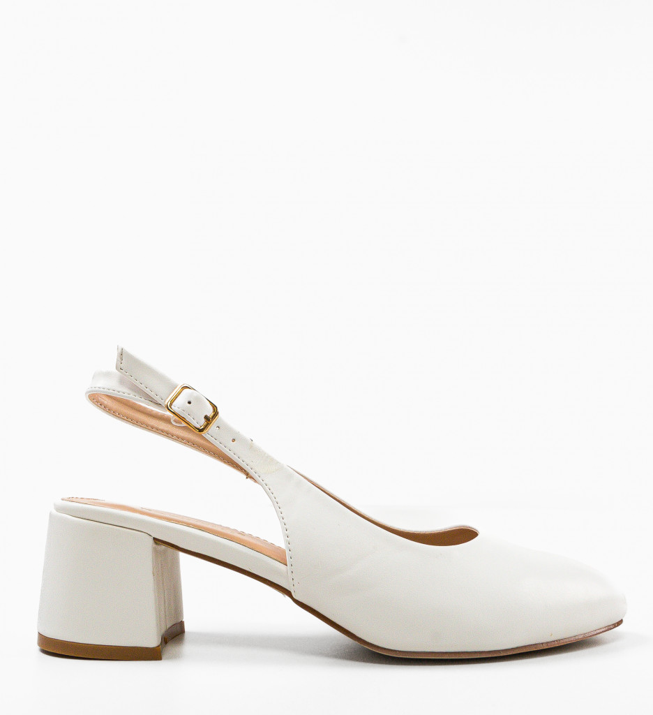 Pantofi dama Kytal Albi Eleganți cu Toc - imagine 4