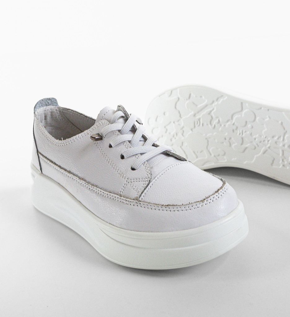 Sneakers Dama Versec Albi | Confort și Stil - imagine 6