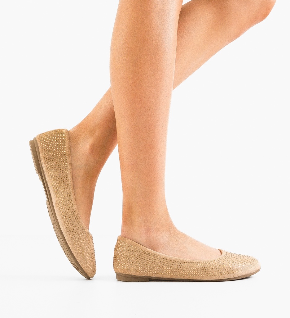 Balerini Dama Camel - Confort și Eleganță - imagine 2