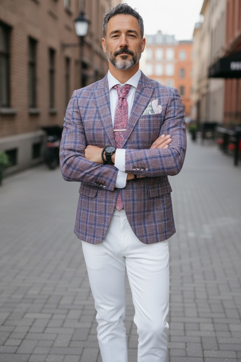 Sacou Barbati Carouri Slim Fit B4238 - imagine 2