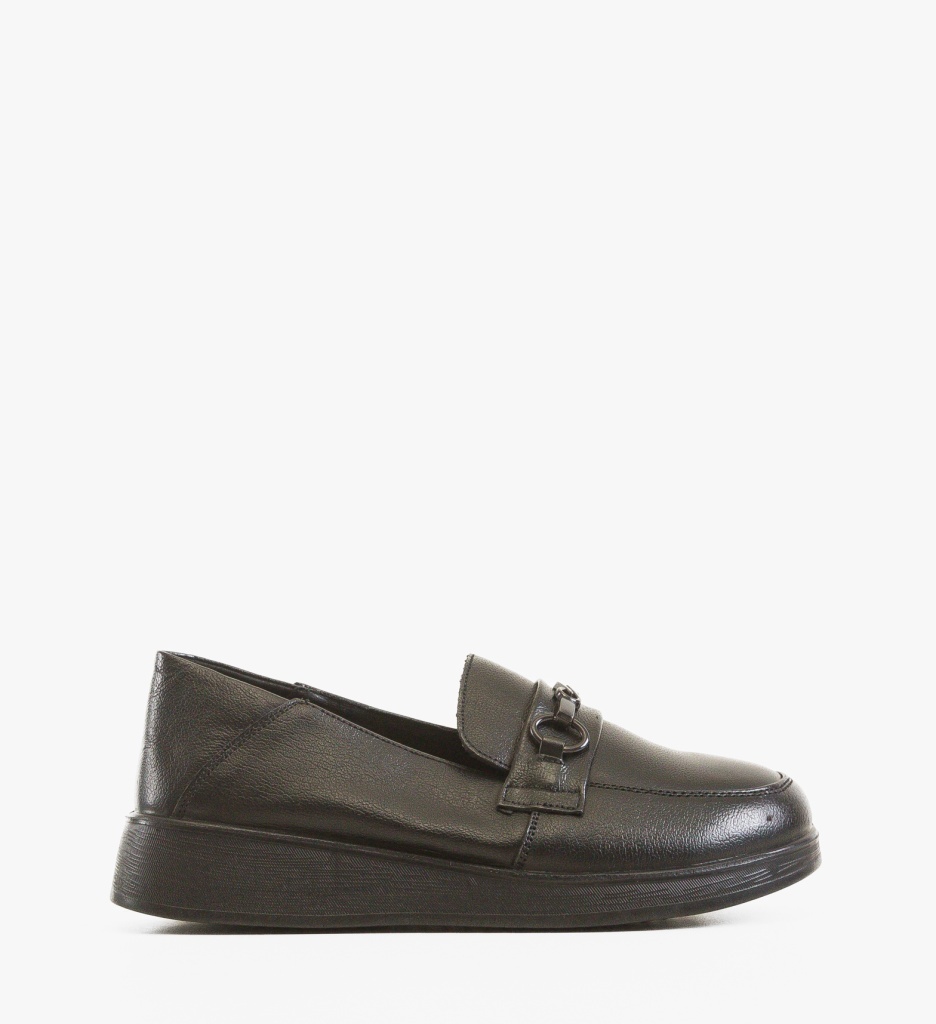 Pantofi Casual Negri Confort Sejad - imagine 6