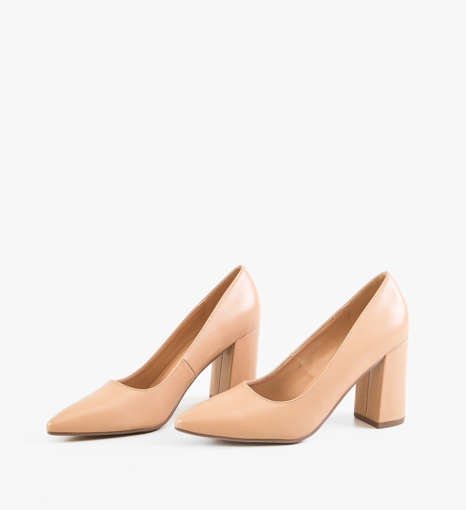 Pantofi Aisha Nude - Eleganță și Confort - imagine 4