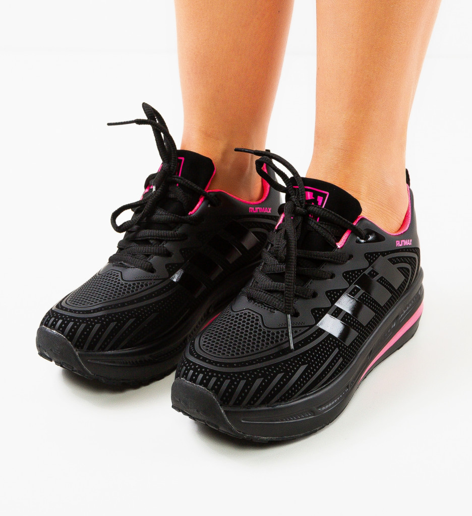 Sneakers Mynaz Negri - Confort și Stil Sport - imagine 3