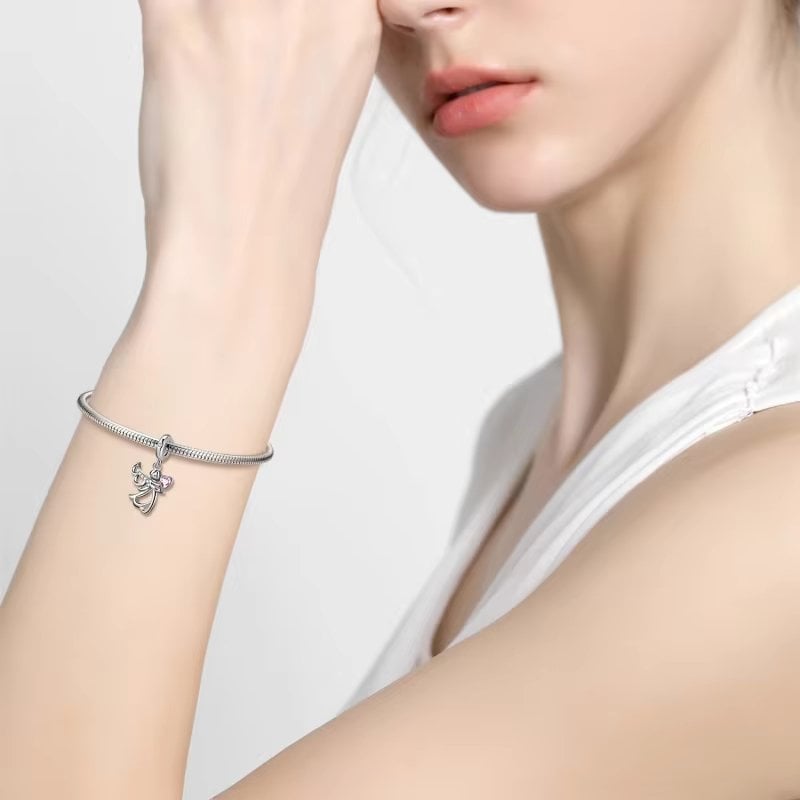 Charm Angel Argint 925 Delis - Eleganță Divină - imagine 2