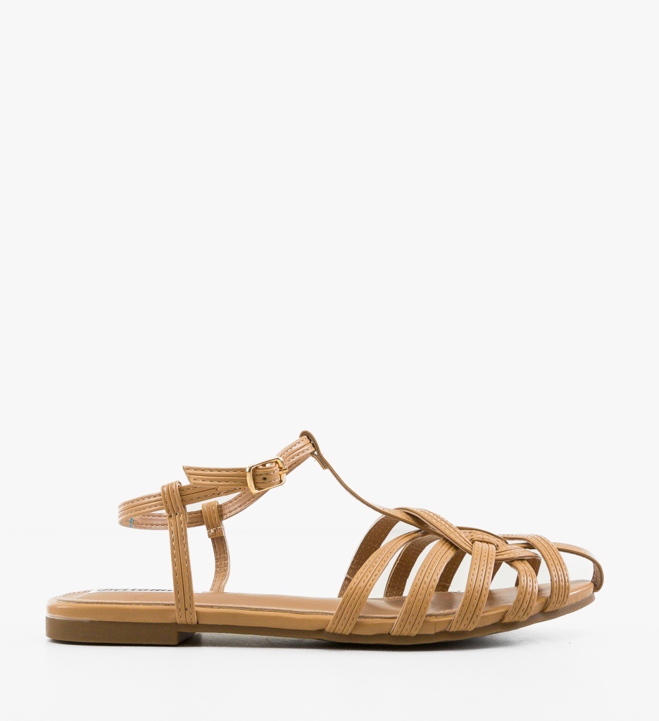 Sandale Klanne Camel Elegante și Confortabile - imagine 6
