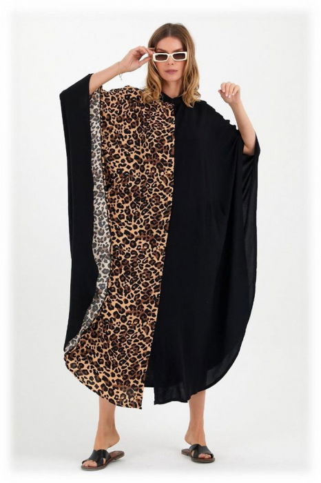 Rochie Oversize Animal Print Vale Woman