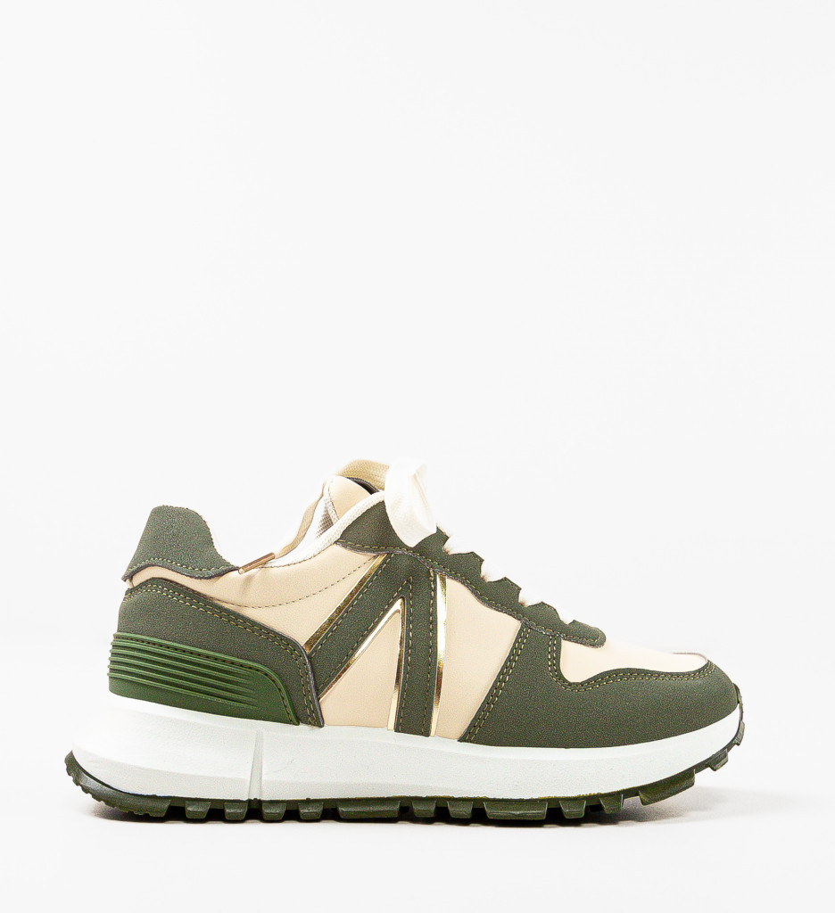 Sneakers Dama Morga Verzi - Confort și Stil - imagine 4