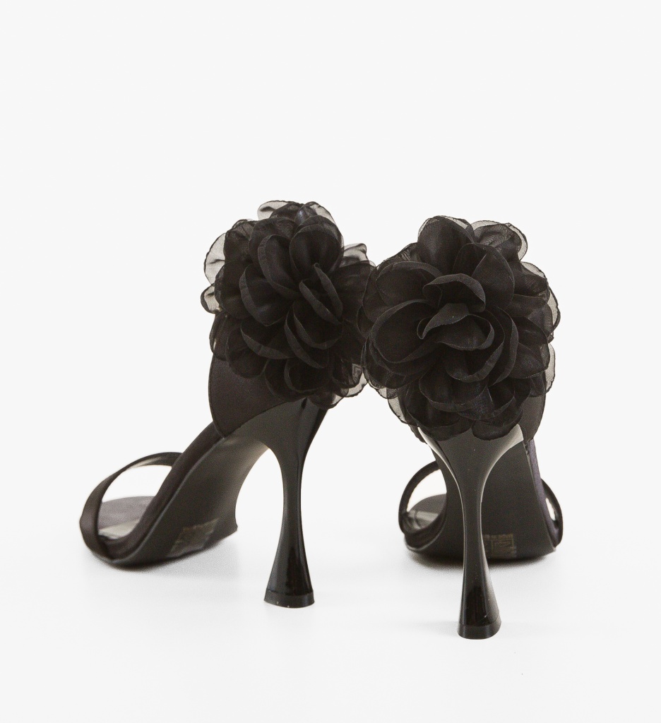 Sandale cu Toc Kadit Negre - Eleganță Maximă - imagine 5