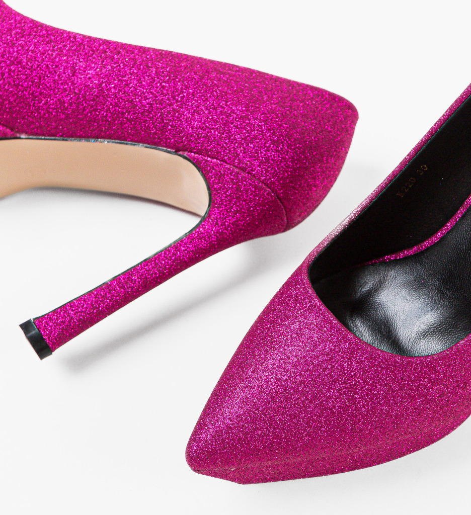 Pantofi Dama Herman Fuchsia | Stil Vibrant - imagine 8
