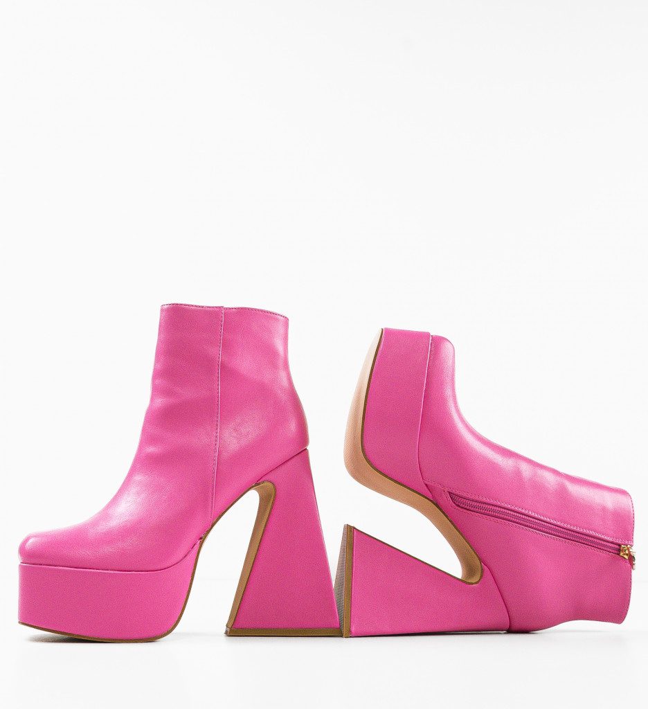 Botine Dama Vera Roz - Stil și Confort - imagine 7