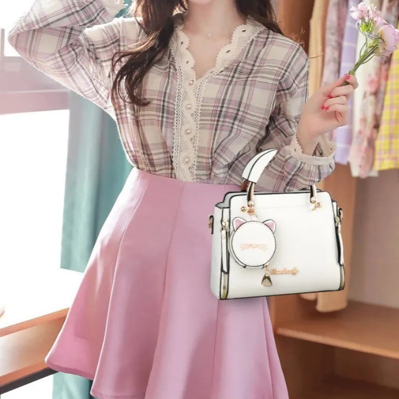 Geanta Dama Delis Kitty Mov - Practica si Eleganta - imagine 4