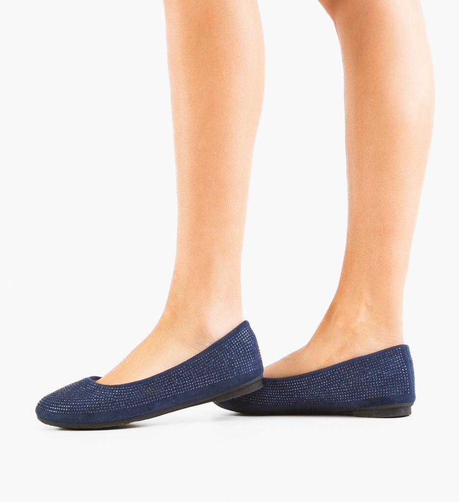 Balerini Cind Bleumarin - Confort și Stil Casual - imagine 3