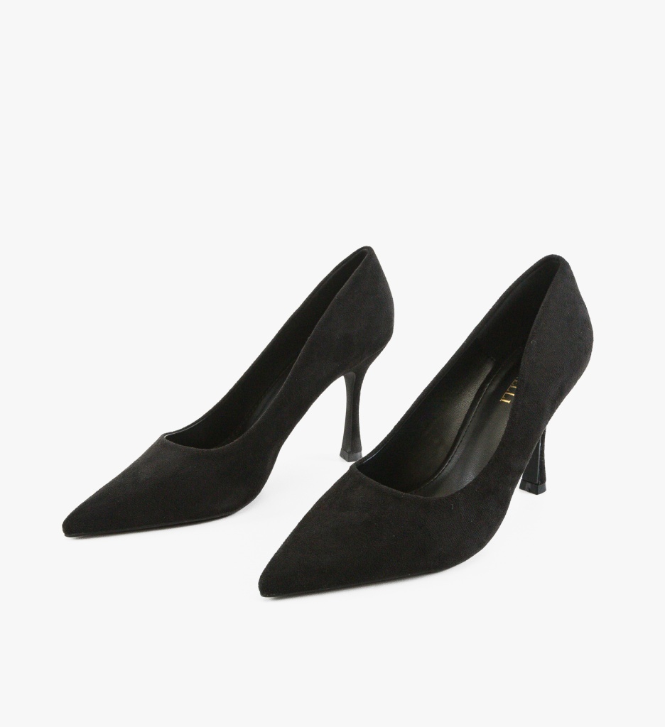 Pantofi Stiletto Negri Dama | Eleganță și Stil - imagine 6