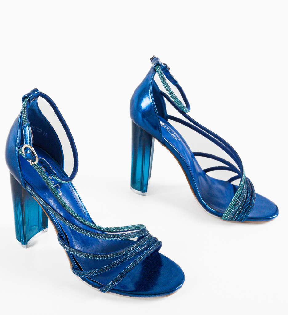 Sandale Jericho Albastre - Eleganță și Stil - imagine 7