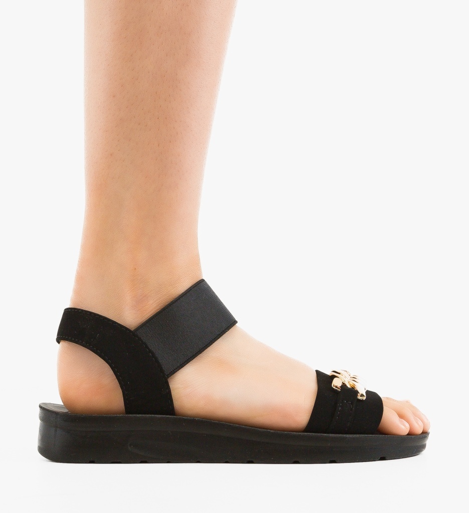 Sandale Dama Juarez Negre - Eleganta si Confort - imagine 6