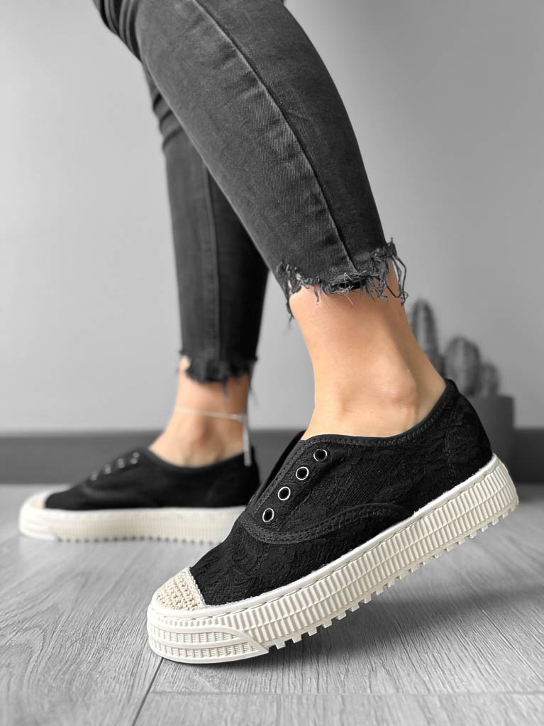 Espadrile Dama Negre | Confort și Stil Casual