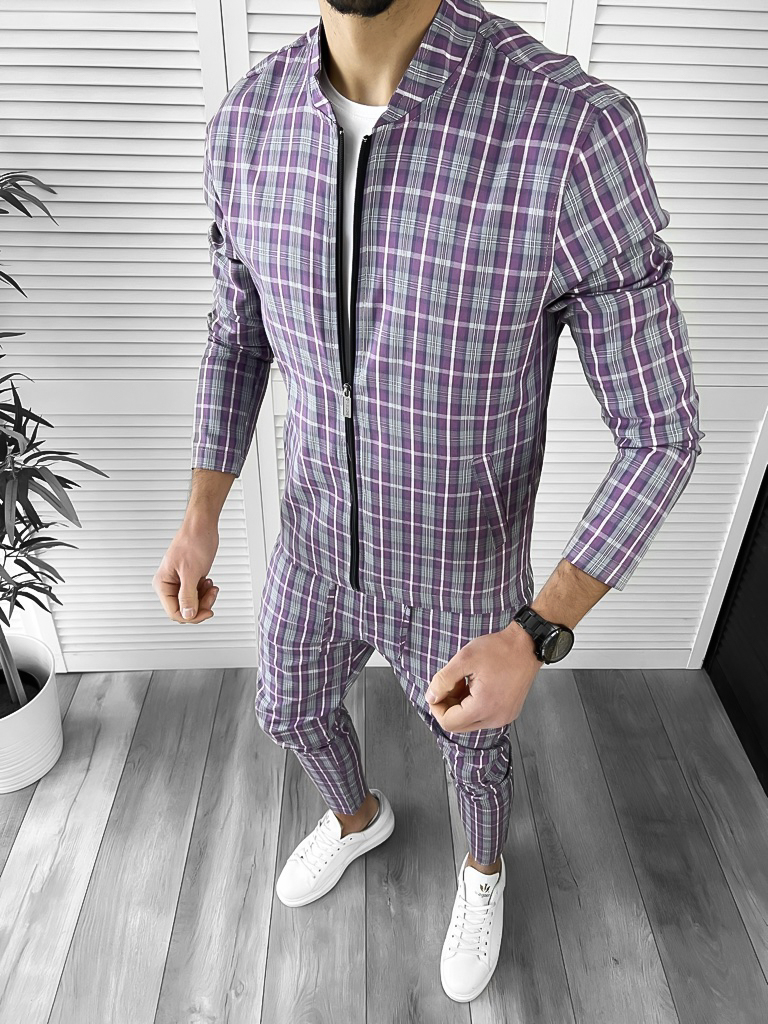 Hanorac Barbati Slim Fit Casual Bumbac