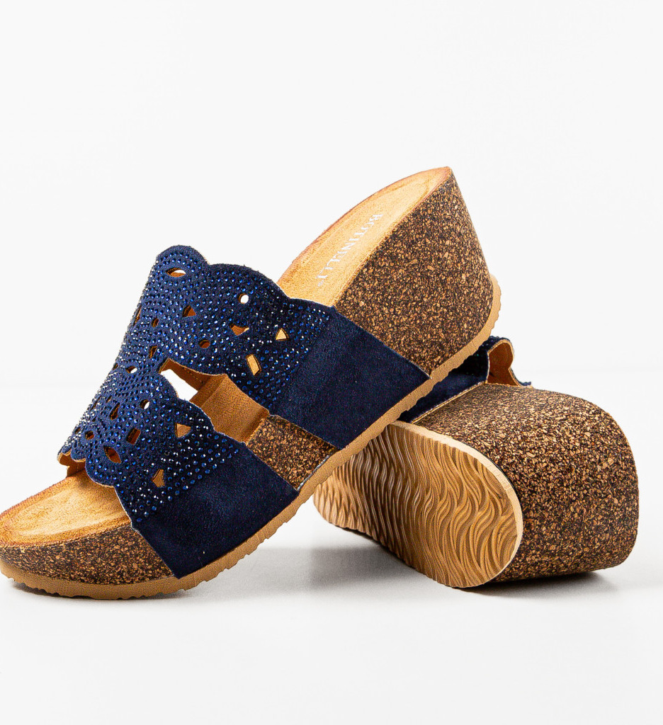 Sandale Platforme Eloise Bleumarin | Stil & Confort - imagine 6