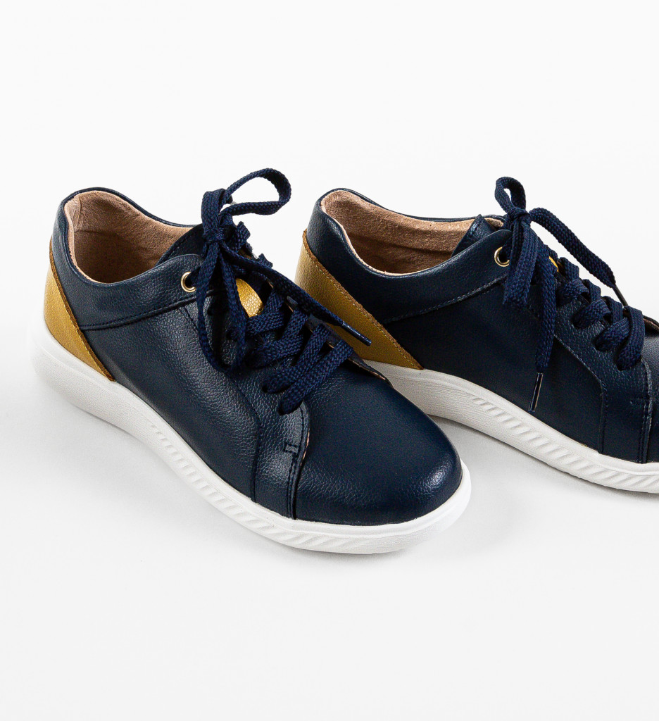 Pantofi Casual Rena Bleumarin - Confort și Stil - imagine 7
