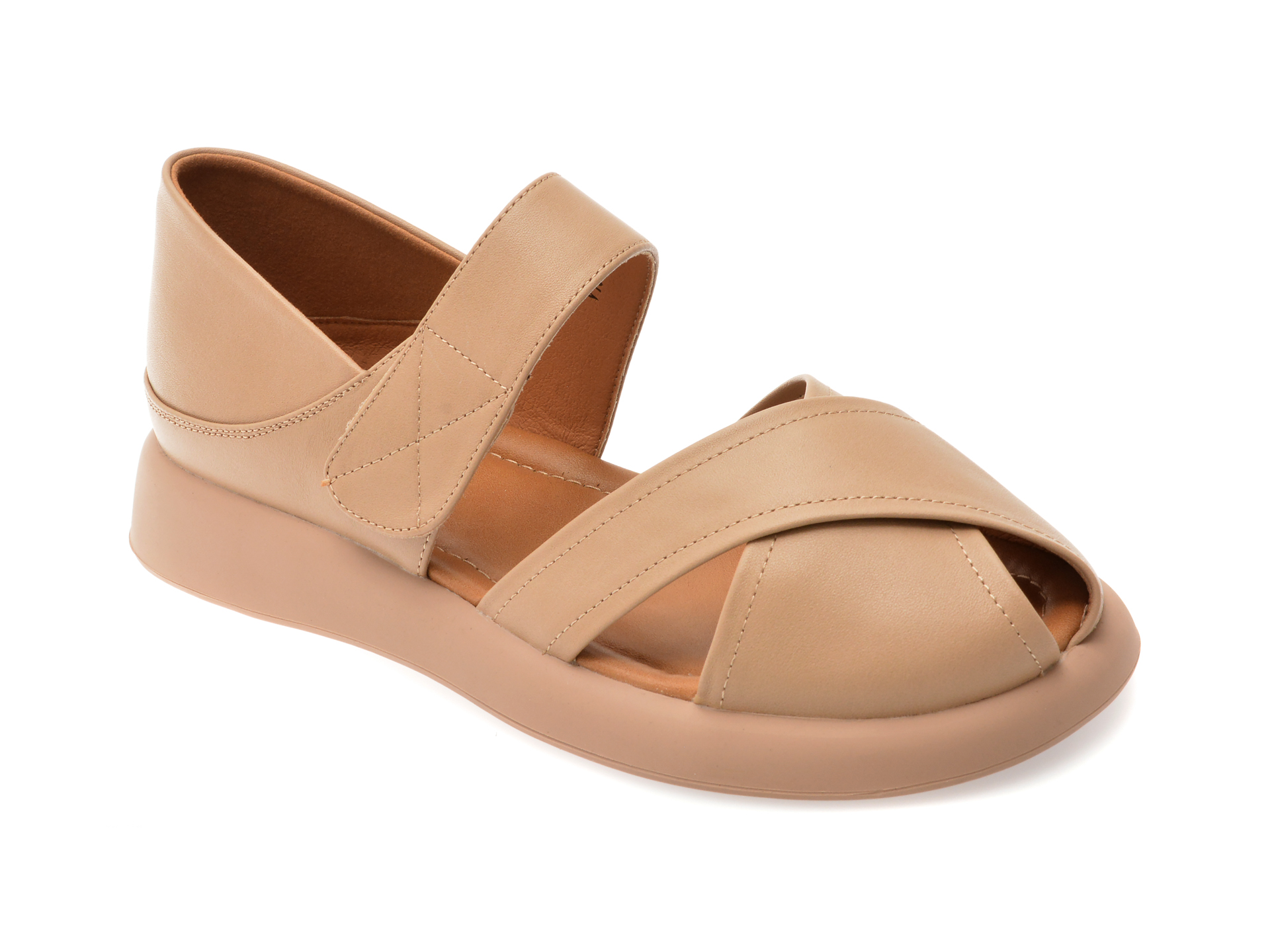Pantofi Gryxx Nude din Piele Naturală