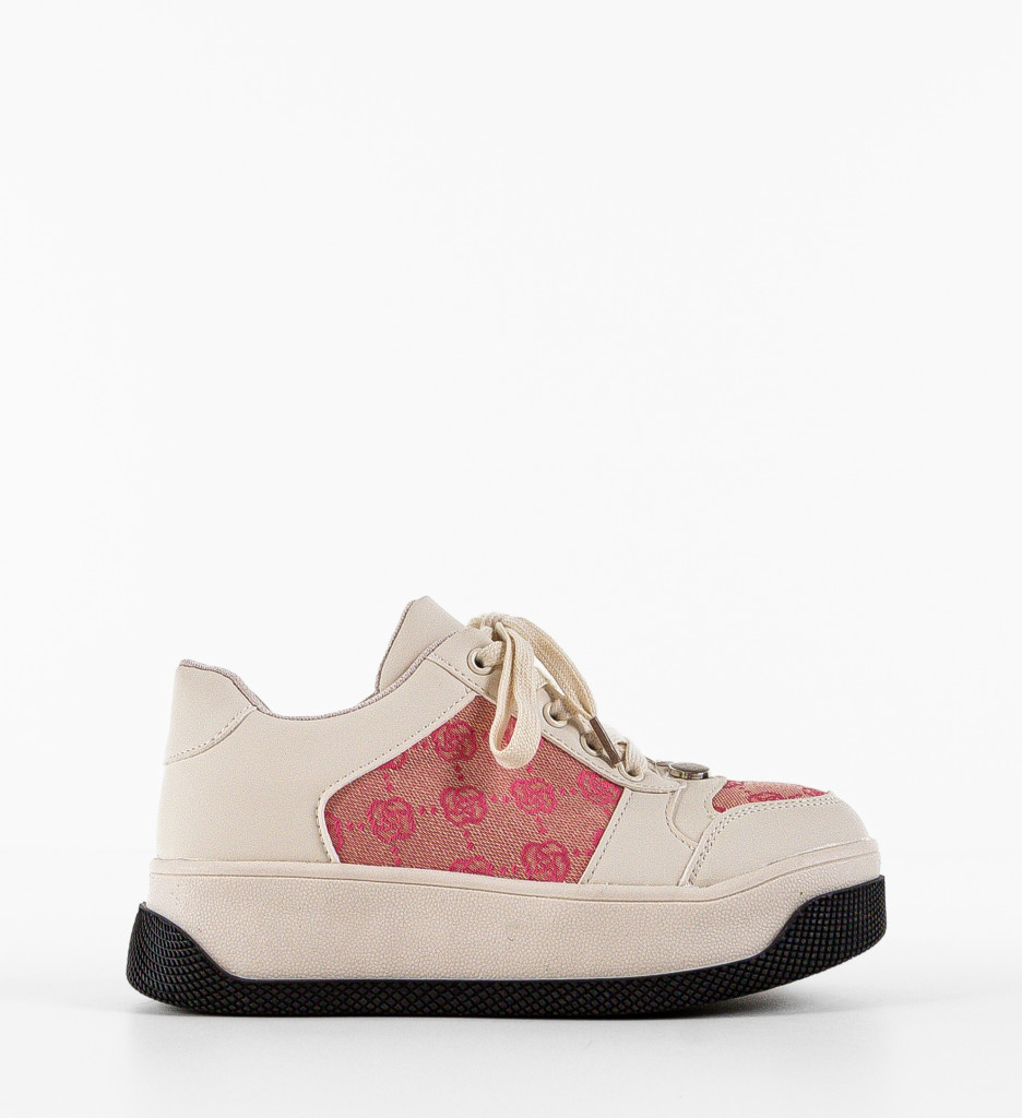 Sneakers Dama Miess Albi - Confort și Stil - imagine 4