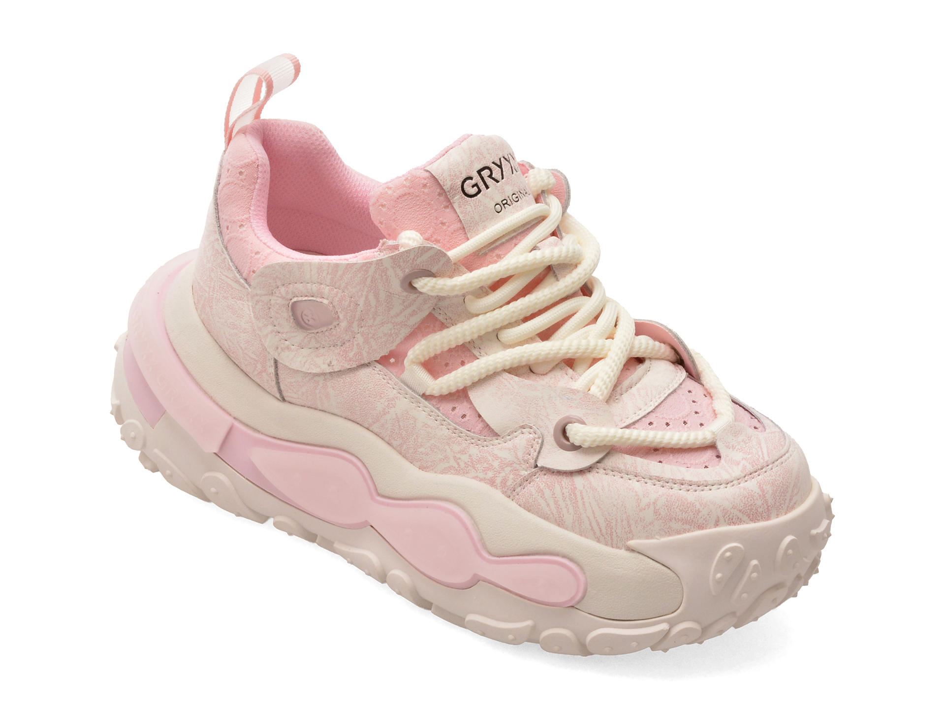 Pantofi Sport GRYXX Roz Piele Naturală Confort