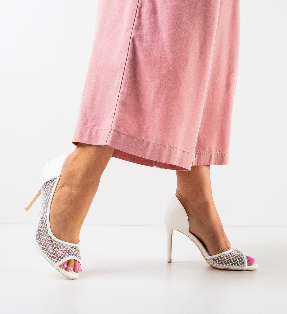 Pantofi Kimora Albi | Eleganță la Preț Accesibil - imagine 4