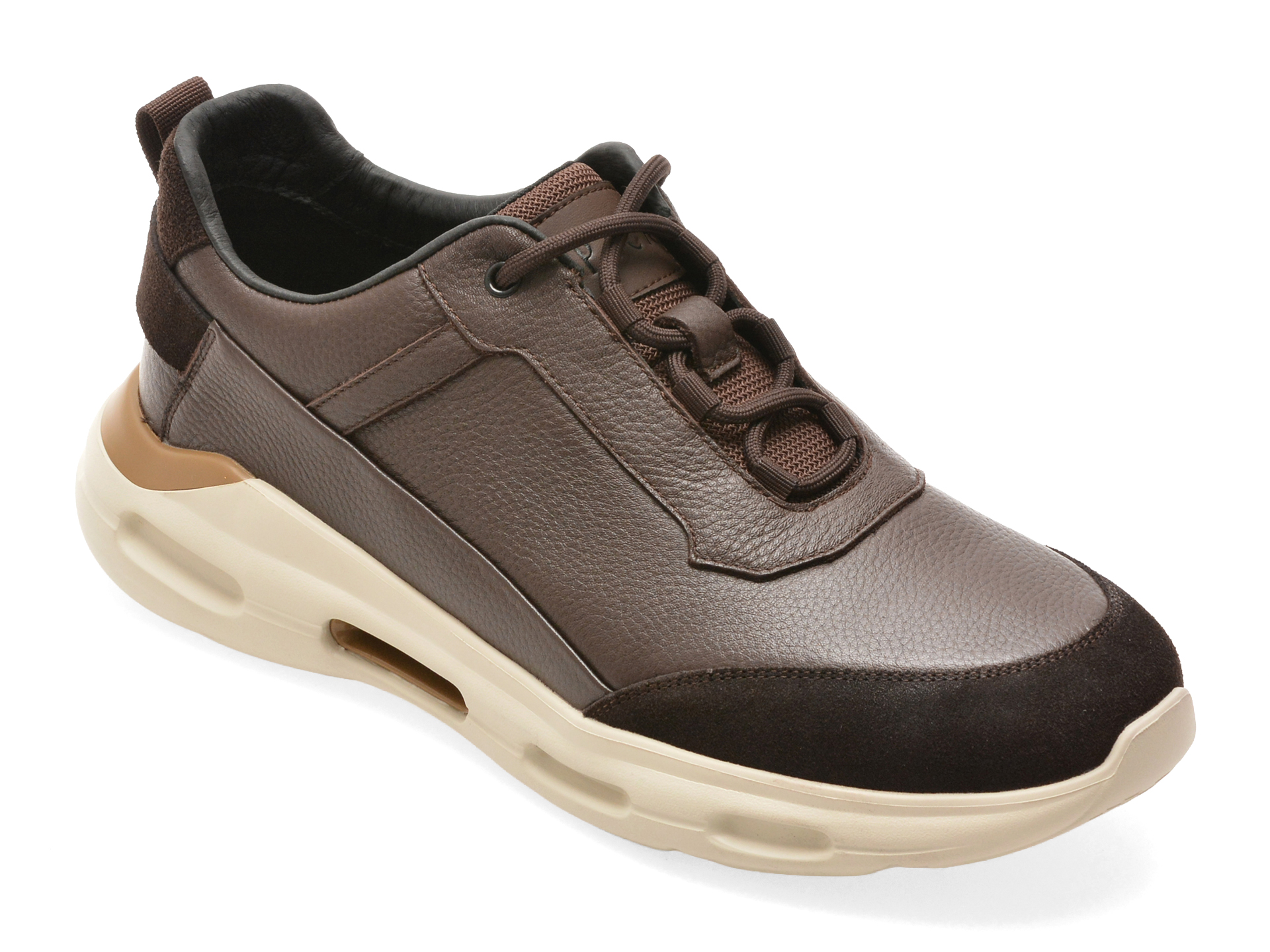 Pantofi Sport Epica Piele Naturală Maro T26128