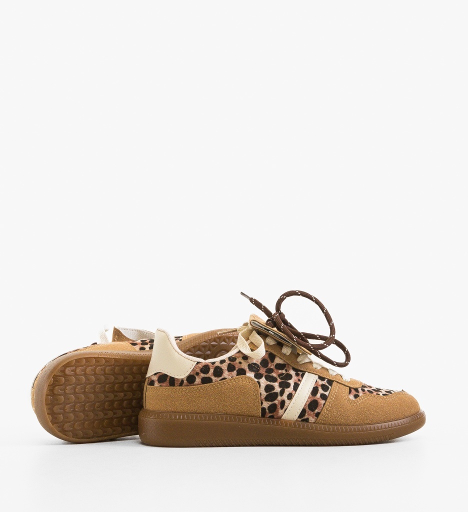 Sneakers Dama Coww Print - Stil și Confort - imagine 3