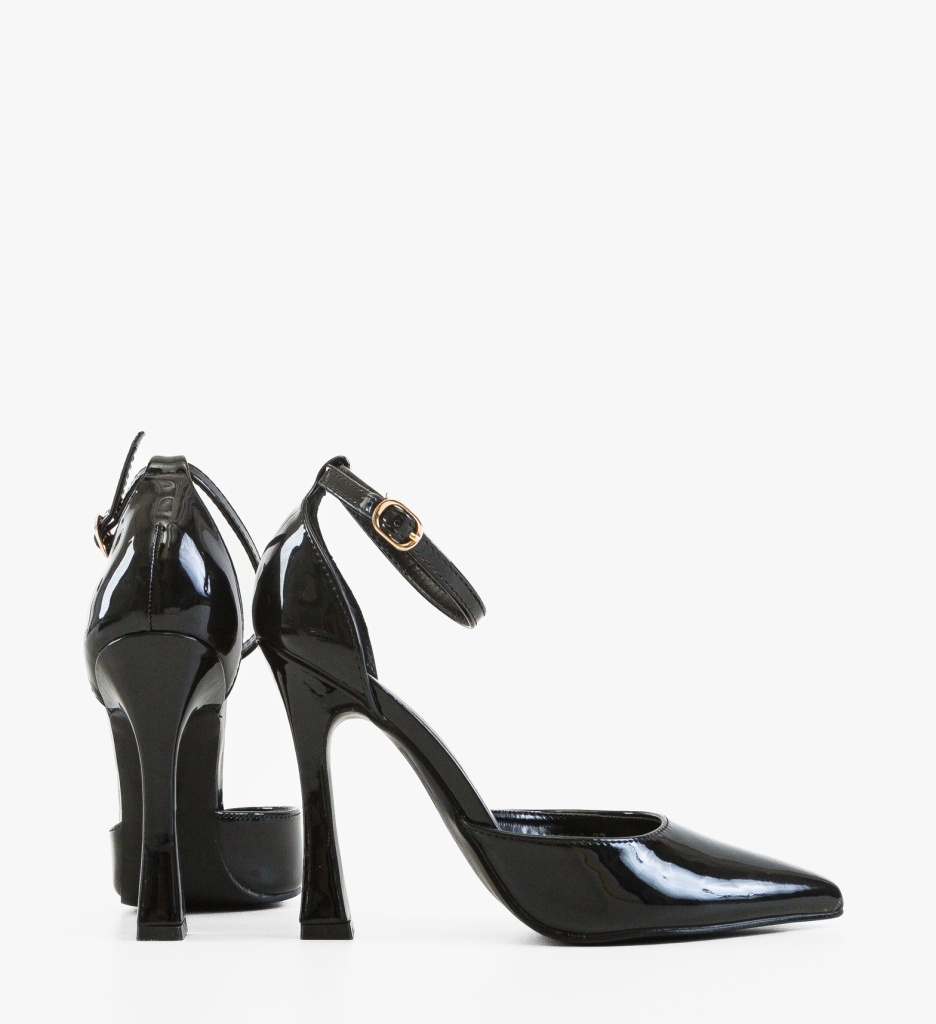Pantofi Stiletto Faxery Negri Eleganți - imagine 3