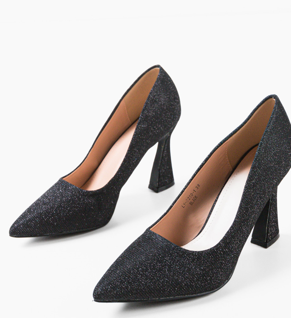 Pantofi Dama Elaine Negri | Eleganță Clasică - imagine 7