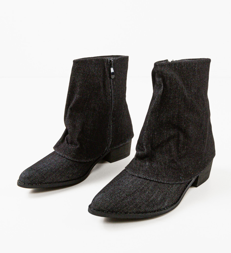 Botine Kelda Negre - Eleganță și Confort - imagine 7