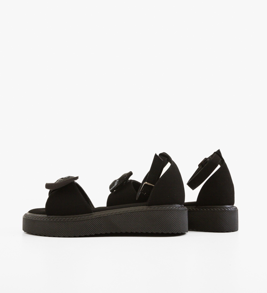 Sandale Dama Garyta Negre | Eleganță și Confort - imagine 4