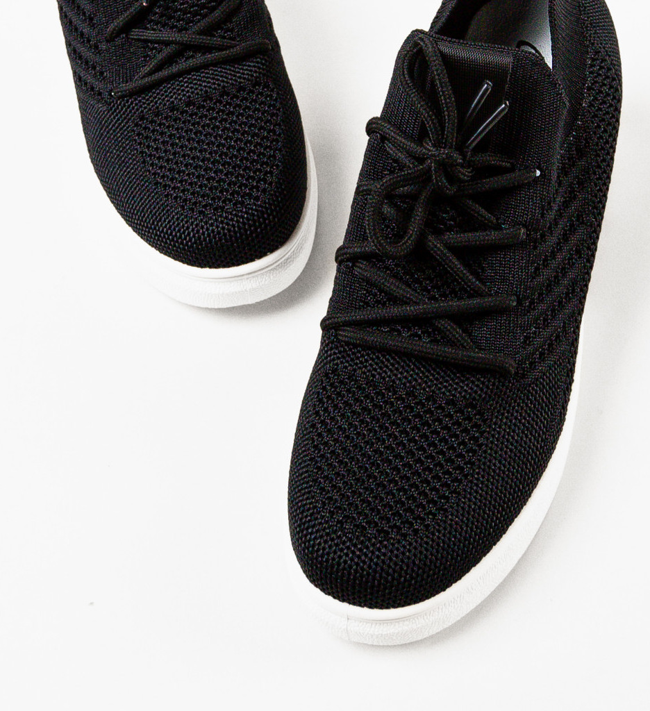 Sneakers Staplic Negri - Confort și Stil - imagine 6
