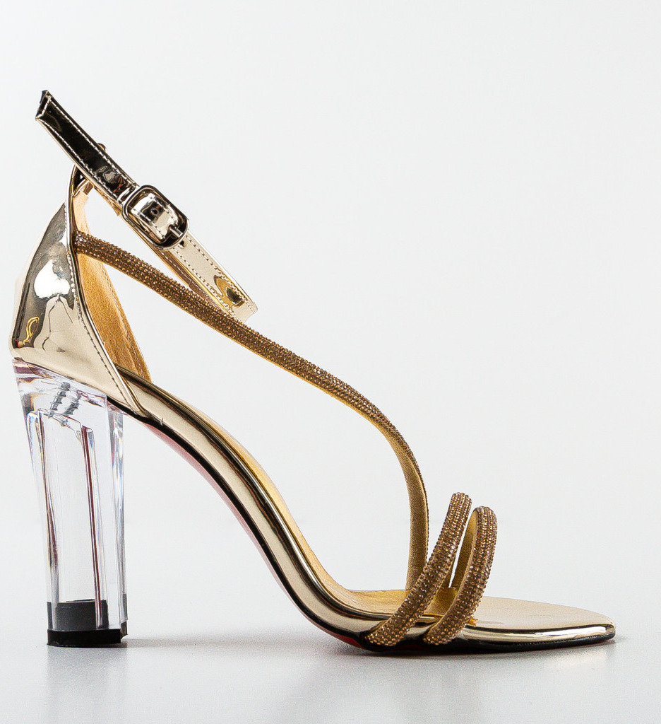 Sandale Vytera Aurii cu Toc | Elegante - imagine 5