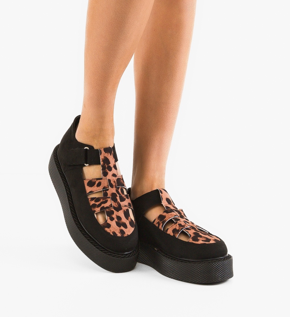 Pantofi Casual Gryndy Negri - Confort și Stil