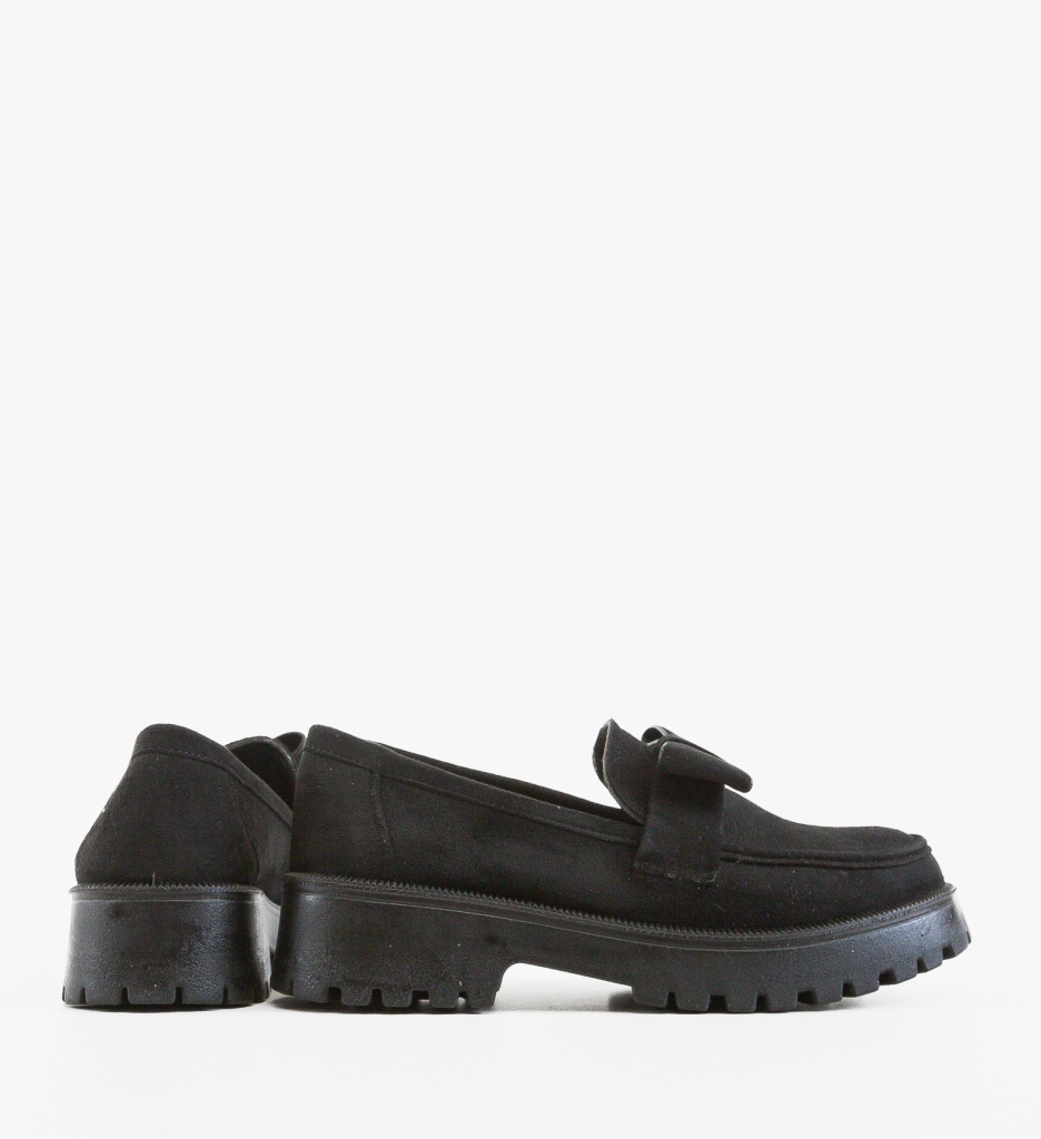Pantofi Casual Dama Tyrewn Negri | Confort & Stil - imagine 3