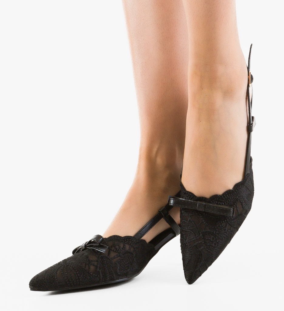 Pantofi Dama Perry Negri - Eleganță și Stil - imagine 2
