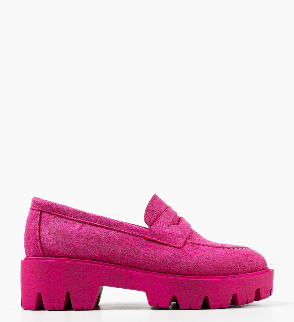Pantofi Casual Dama Gyna Fuchsia | Confort și Stil - imagine 5