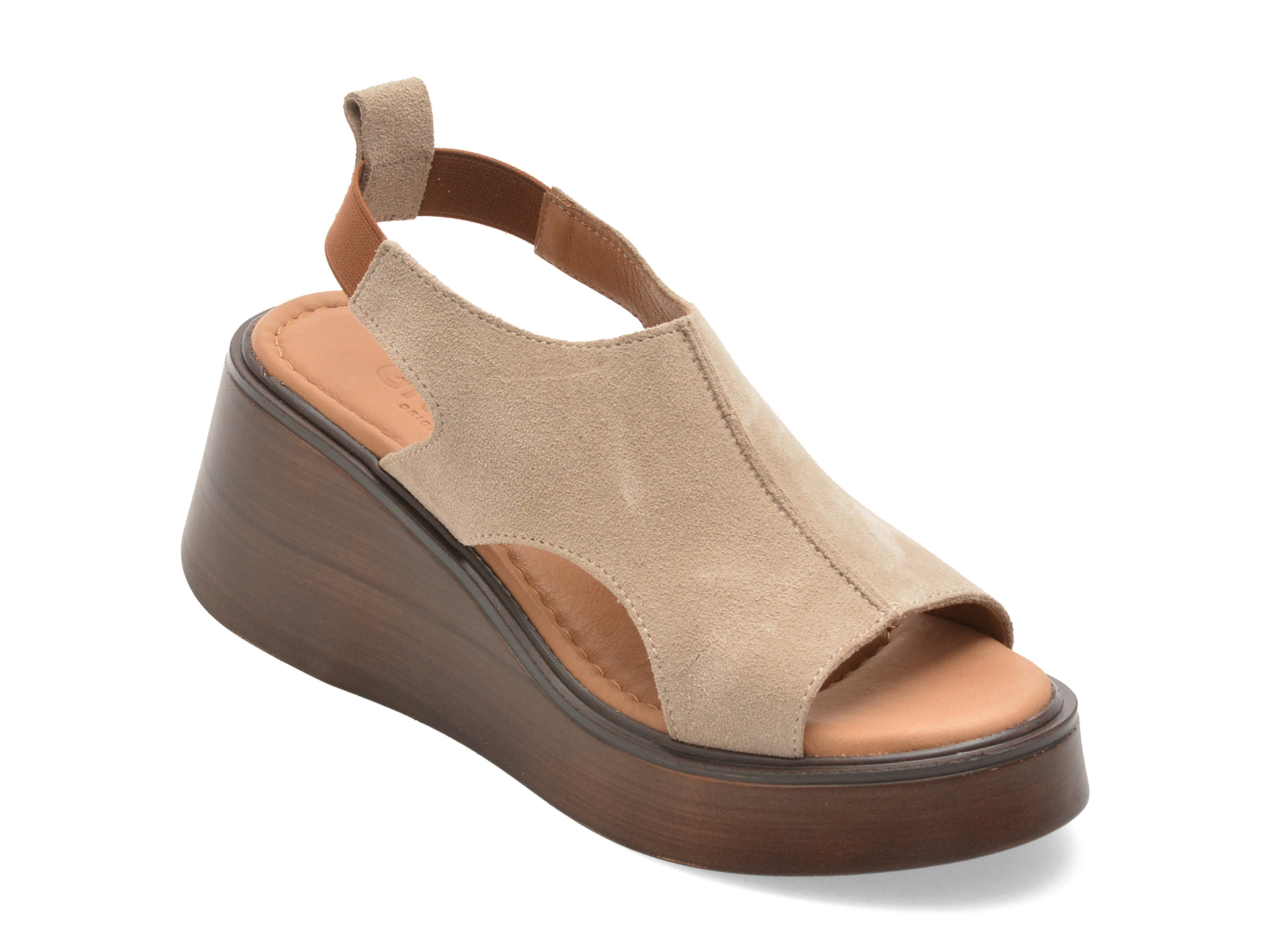 Sandale GRYXX Gri Piele Întoarsă | Confort & Stil